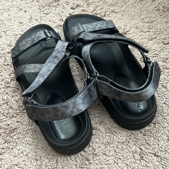 Abound Gradient Gray Sandals Size 10 - Picture 4 of 6